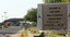 An entrance to Fort Hood Army Base in Fort Hood, Texas, near Killeen remains in lock-down following a mass shooting on Thursday, Nov. 5, 2009.