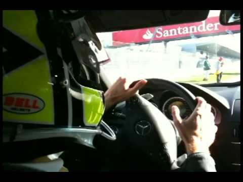 Jenson Button as Race Taxi driver at Formula 1 Nürburgring (Renn Taxi)