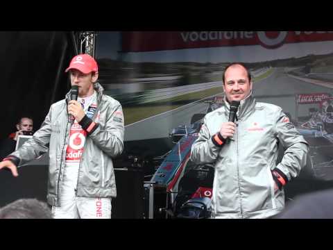 Jenson Button Interview - Dublin 3.6.2012