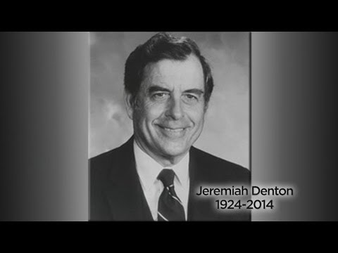 Jeremiah Denton, Vietnam POW and ex-senator, dies