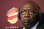 FIFA Vice president and CONCACAF (Confederation of North, Central American and Caribbean Association Football) President Jack Warner from Trinidad listens to a question during a conference at the Global Sports Forum in Barcelona, Spain, Thursday, Feb. 26, 2009.