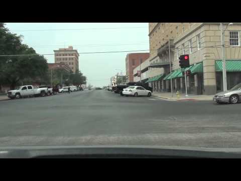 Driving through Downtown San Angelo, TX 04/17/2013