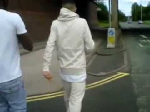 me walking around telford with dappy 28th july 2012 :)