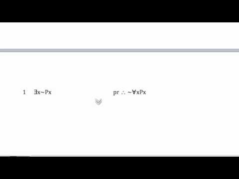 Quantifier Proofs I