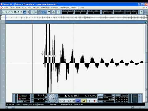 Quantifier des données audio complexes 1/2 TUTORIEL-TUTORIAL