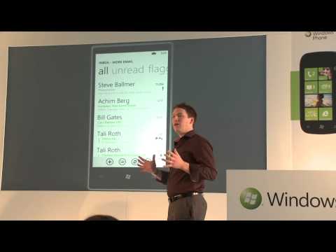 Windows Phone Mango press conference   from Which