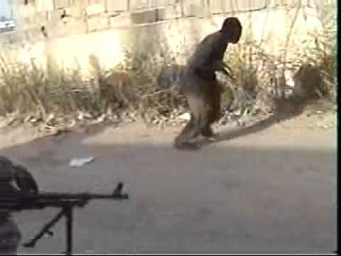 Insurgent attack on Iraqi Police station.  MORONS! Iraq