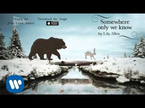 Lily Allen - Somewhere only we know (Official Audio - John Lewis Christmas Advert)