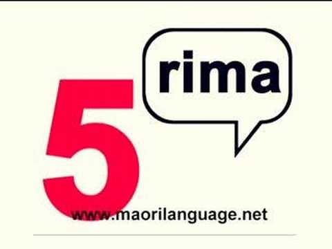 Learn To Count in Maori