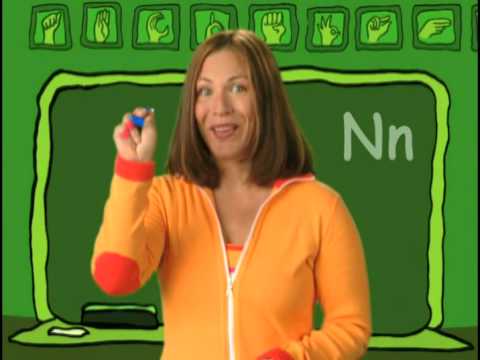 Sign Language Alphabet - ABC's - SIGNING TIME VOL 05 ABC Review