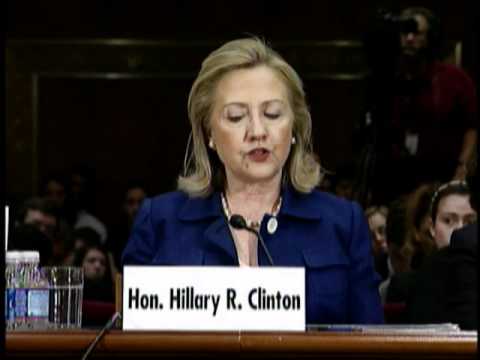 Secretary Clinton Delivers Opening Statement Before the Senate Foreign Relations Committee