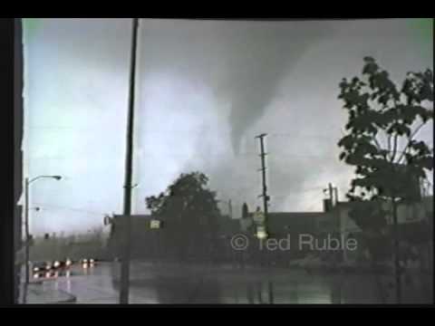 Raw, Kalamazoo, MI Tornado Video, May 13, 1980