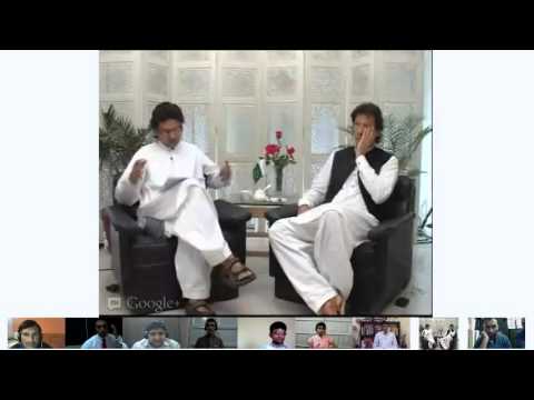 Google Hangout with Imran Khan (September 6, 2012)