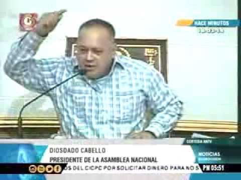 Diosdado Cabello. Aprobada solicitud de antejuicio contra María Corina Machado. AN Venezuela