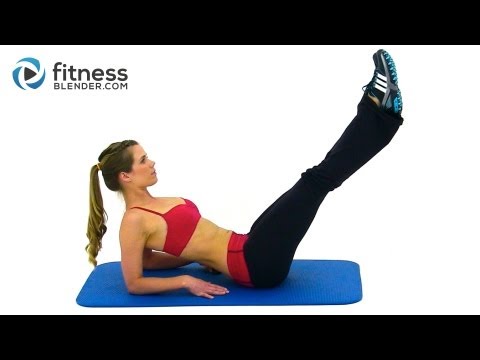 Fitness Blender Fast Abs - 8 Minute Abs Workout