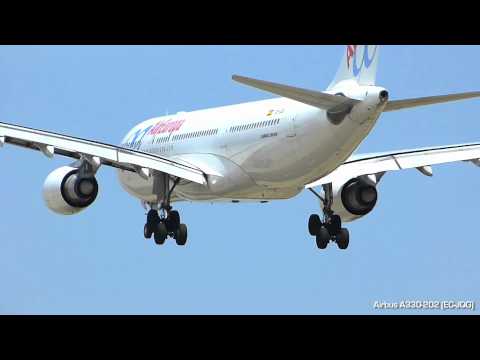 Airbus A330 Boeing 737 Air Europa [HD]