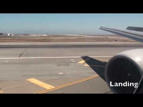 Asiana Airlines OZ214/UA7979 ICN-SFO Landing