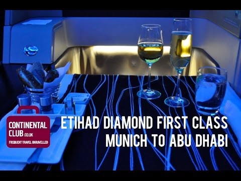 Etihad Diamond First Class | Munich to Abu Dhabi