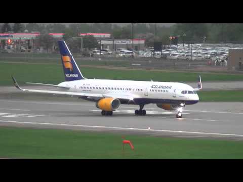 Icelandair Boeing 757-256 Takeoff 30L | TF-FIA | Minneapolis International