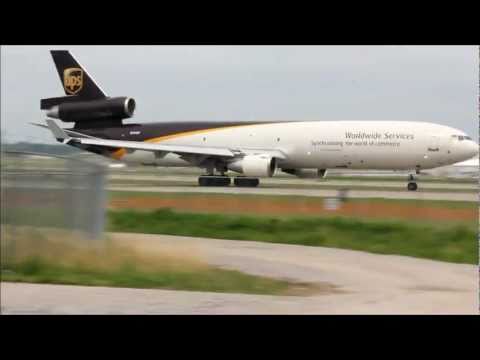 UPS Planes Departing Louisville International Airport HD