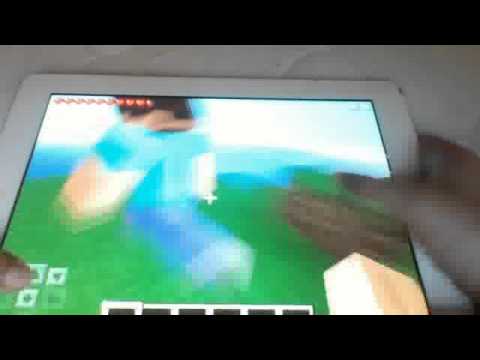 Arwad og Jason spiller minecraft ipad del 1