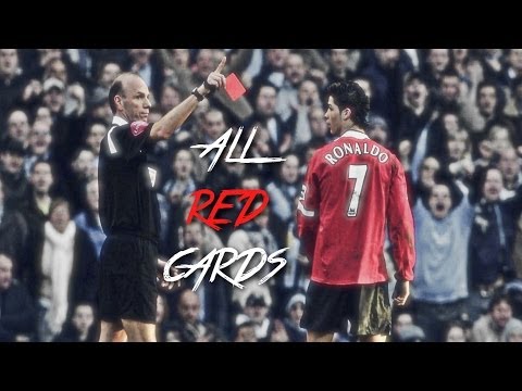 Cristiano Ronaldo - All Red Cards by Andrey Gusev