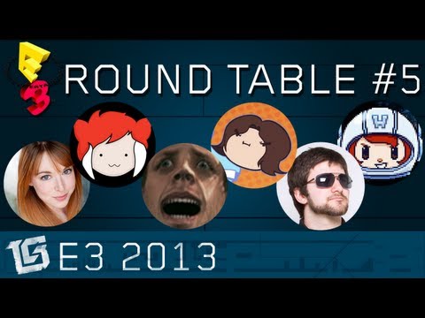 TGS E3 Live Round Table #5 - w/ Arin & Barry of GameGrumps, Criken, Dodger, Lisa Foles, and Holly!