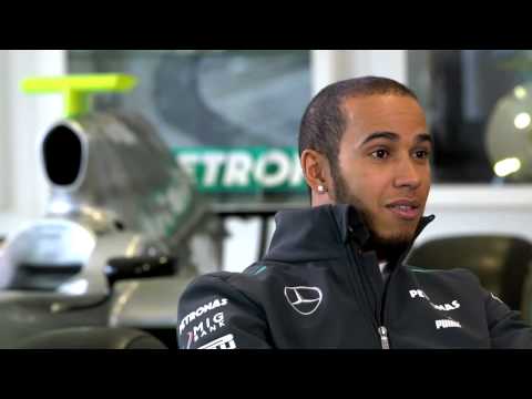 Lewis Hamilton - My First Day with MERCEDES AMG PETRONAS