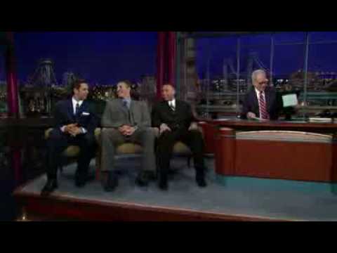 David Letterman - NY Yankees Jeter, Pettitte & Posada