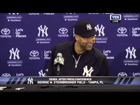 New York Yankees Derek Jeter Spring Training press conference Part 1