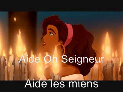 God Help The Outcasts (Canadian French) - The Hunchback of Notre-Dame - Lyrics