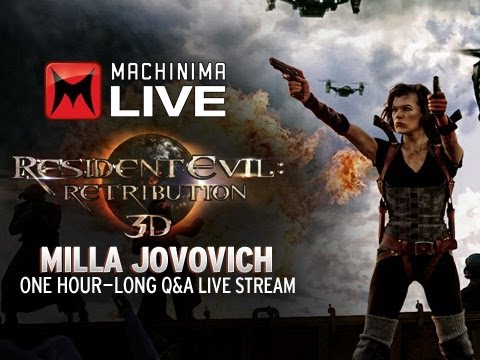 Resident Evil: Retribution Q&A Session with Milla Jovovich