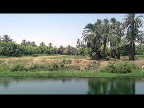 NILE DRIFT - 40 Minutes of Relaxing Nile Cruise Footage with Natural River Water Sounds - No Music