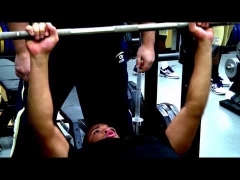 Georgia Tech Football - 225lb Rep Test