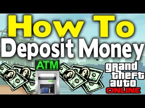 GTA Online - HOW TO DEPOSIT MONEY (ATMs Explained) [GTA V Multiplayer Tips & Tricks]