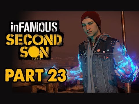 inFamous: Second Son Walkthrough Part 23 - VIDEO POWERS (PS4 1080p Commentary)