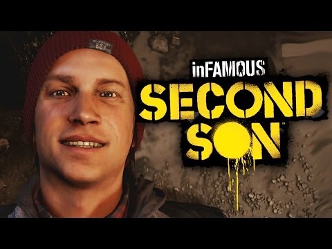 Infamous Second Son: Funny Moments! (Neon, Smoke, Video and Concrete Powers) [PS4 Gameplay]