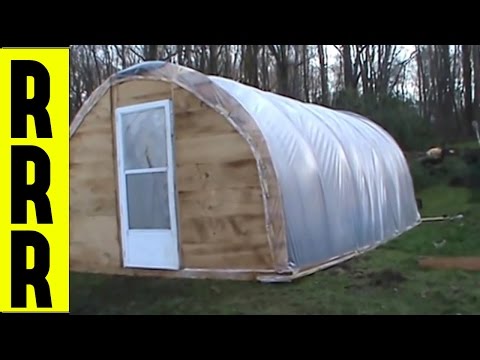 DIY Greenhouse 200 Dollar Homemade Solar Gardening towards Self Sufficiency Do It Yourself Organic