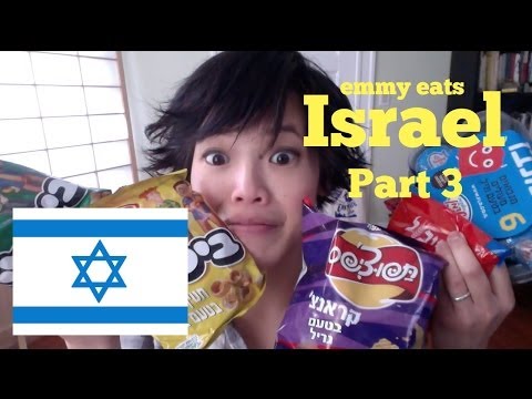 Emmy Eats Israel Part 3 - tasting more Israeli snacks & sweets