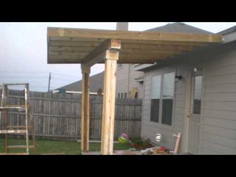 How To Build a Patio Cover (must watch)