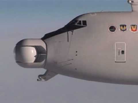 Airborne Laser Gun Boeing 747-400 YAL-1 Chemical Oxygen Iodine Laser Missile Defense