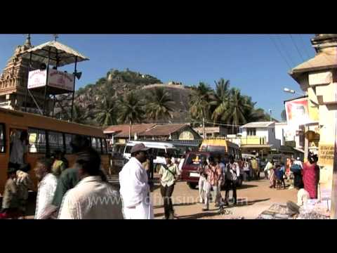 Surveillance over the pilgrimage at Shravanabelagola