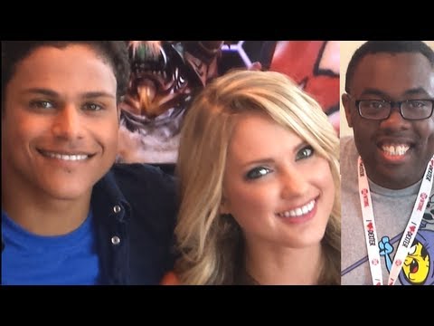 POWER RANGERS MEGAFORCE Cast Interview : Black Nerd Geek Week