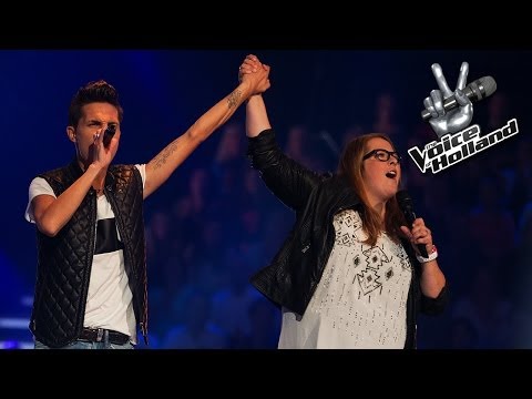 Darren vs. Sanne - Fighter (The Battle | The voice of Holland 2013)