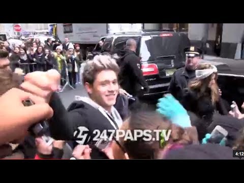 One Direction arriving to there Hotel in NYC 11-26-13