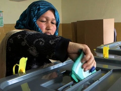 Millions of Afghans turned out to vote in the presidential election. The election is meant to lead to the first democratic transfer of power in Afghanistan\'s history. Charlie Rose reports.