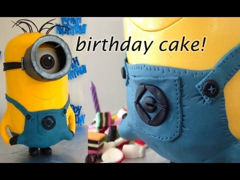 Despicable Me 2 3D Minion Cake HOW TO Cook That Ann Reardon