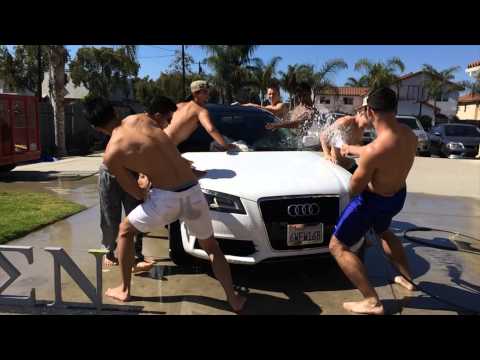 Sigma Nu UCSB Sorority Car Wash 2013