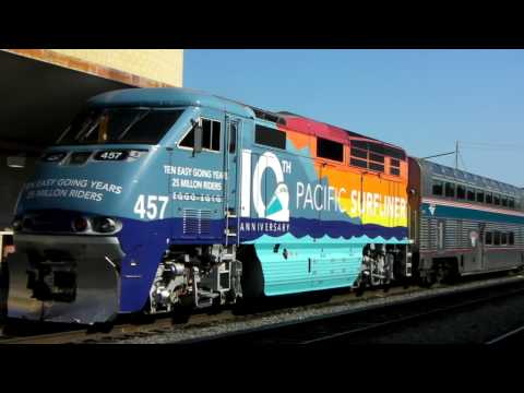 Surfliner 10th Anniversary & Metrolink Hyundai Rotem Car