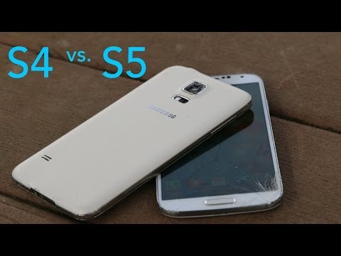 Samsung Galaxy S5 vs Samsung Galaxy S4 Drop Test!